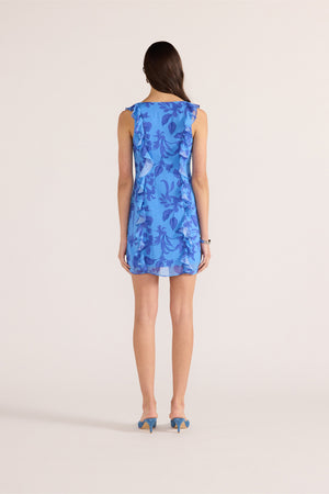 
                  
                    Load image into Gallery viewer, Jamie Blue Floral Mini Dress
                  
                