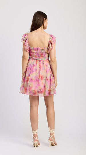 
                  
                    Load image into Gallery viewer, Amari Watercolor Mini Dress
                  
                