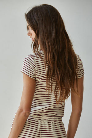 
                  
                    Load image into Gallery viewer, Sunday Lounge Stripe Top
                  
                