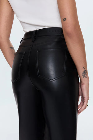 
                  
                    Load image into Gallery viewer, Cassie Onyx Pleather Pants
                  
                
