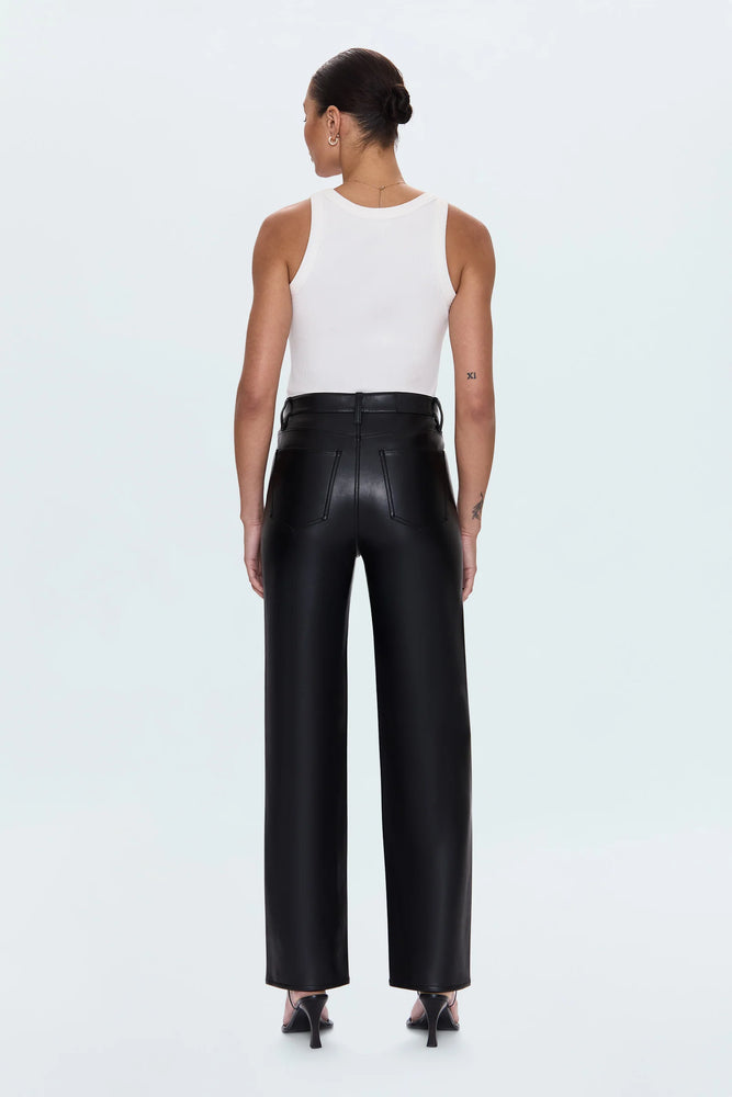 
                  
                    Load image into Gallery viewer, Cassie Onyx Pleather Pants
                  
                