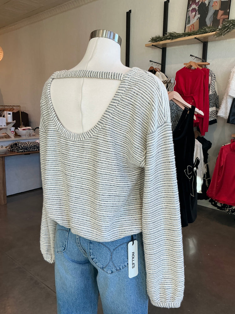 
                  
                    Load image into Gallery viewer, Alvarado Cozy Banded Sweater
                  
                