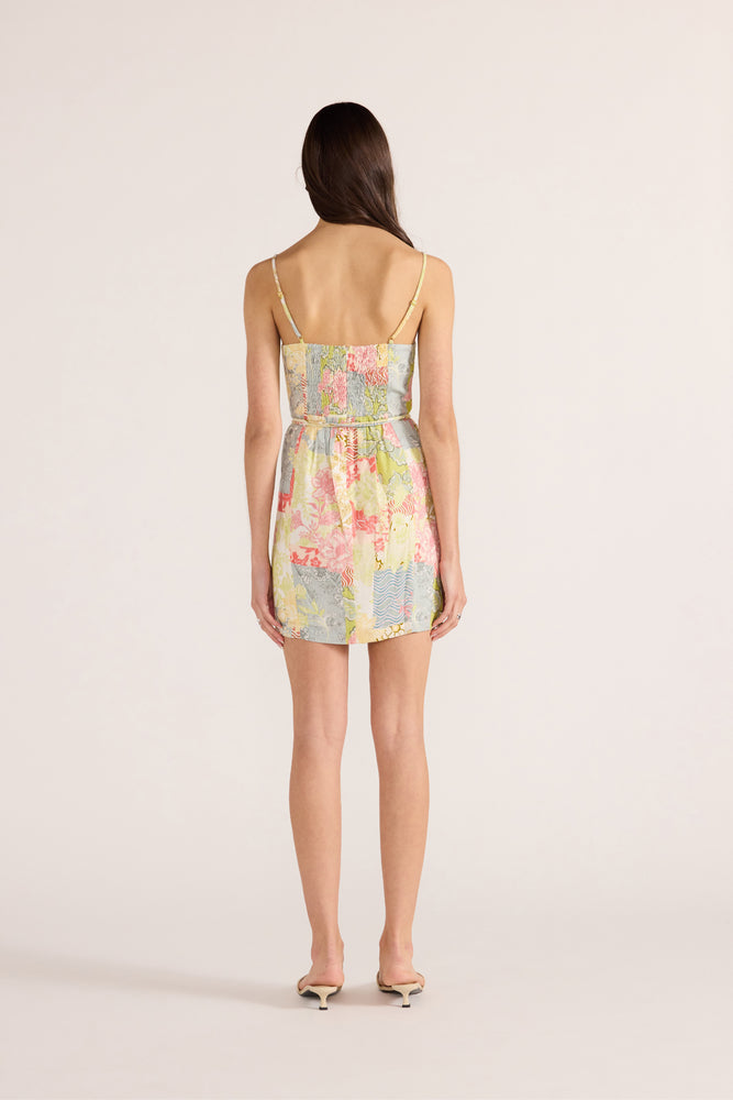 
                  
                    Load image into Gallery viewer, Aurora Patchwork Mini Dress
                  
                