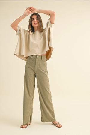 
                  
                    Load image into Gallery viewer, Beige Oversized Tee
                  
                