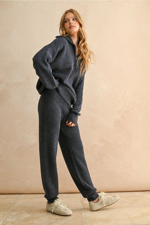 
                  
                    Load image into Gallery viewer, Amelia Waffle Navy Joggers
                  
                