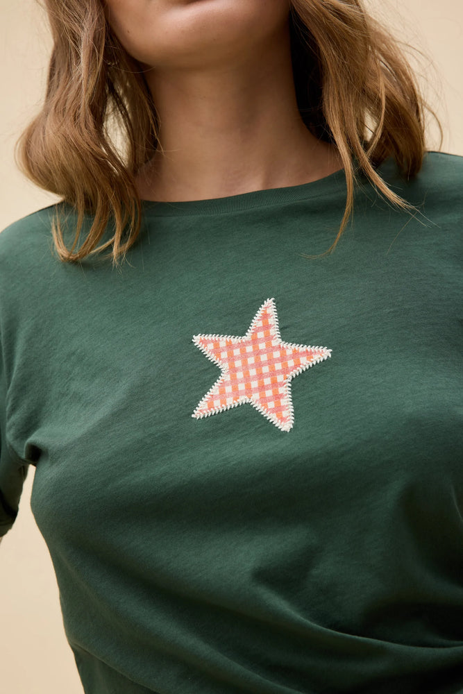 
                  
                    Load image into Gallery viewer, Appliqué Star Long Sleeve Tee
                  
                