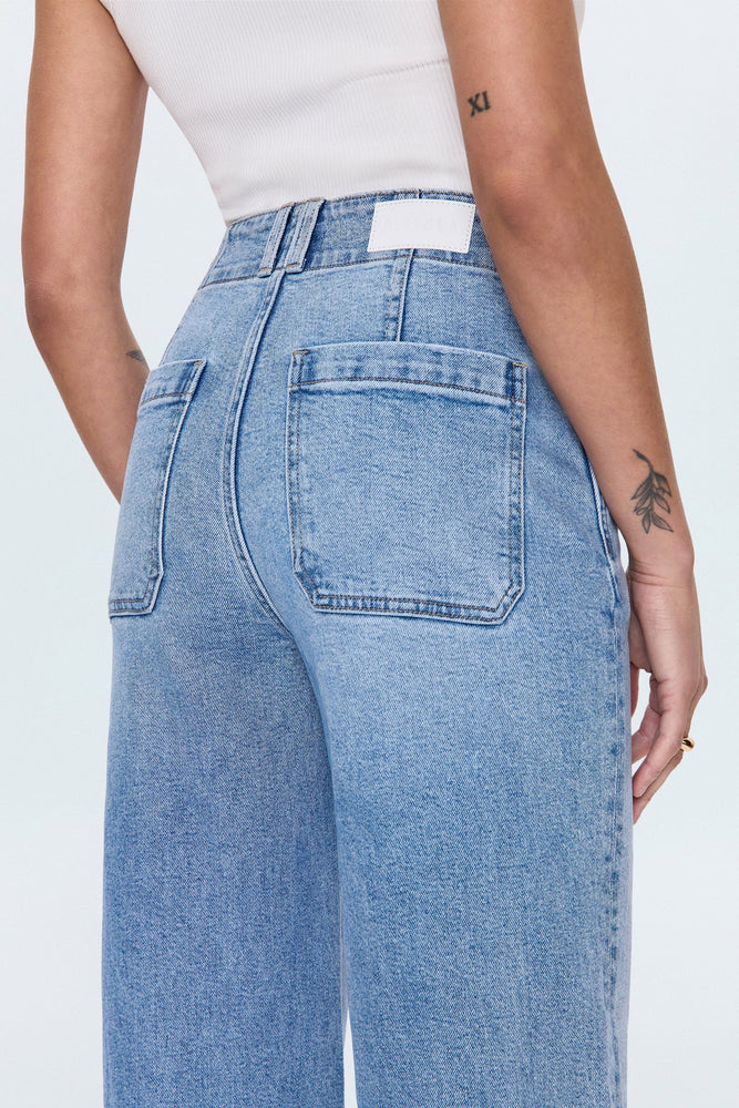 
                  
                    Load image into Gallery viewer, Lana Double Button Wide Leg Jeans
                  
                