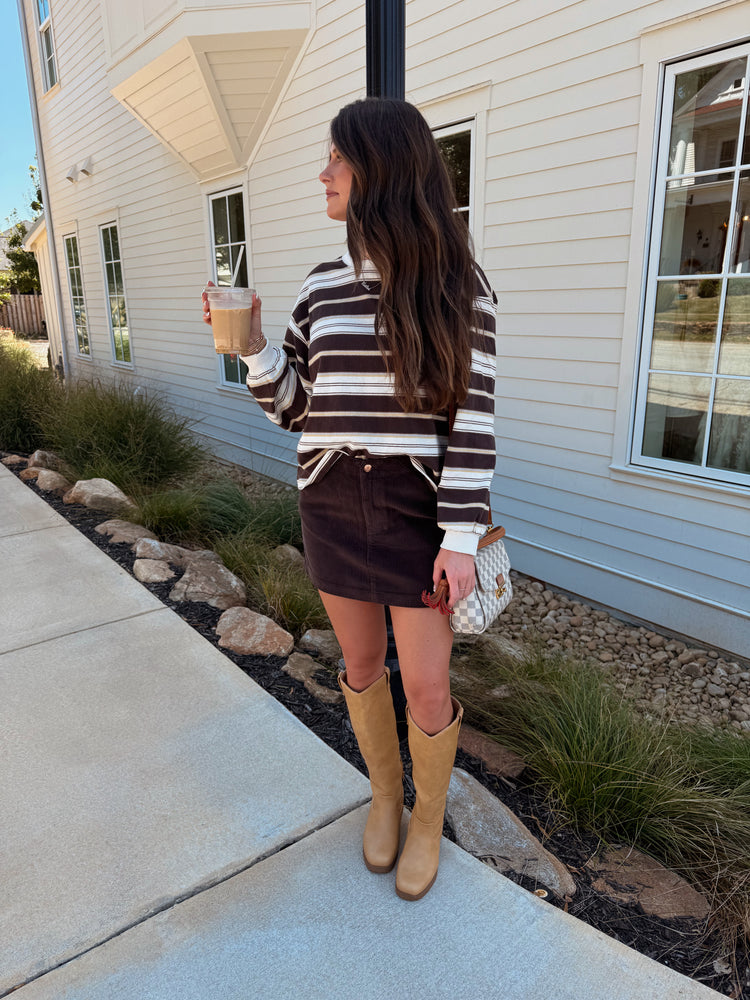 
                  
                    Load image into Gallery viewer, Logan Fieldside Stripe Tee
                  
                