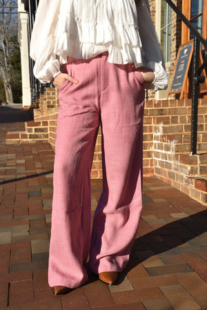 
                  
                    Load image into Gallery viewer, Natalia Tailored Pant - Pink
                  
                